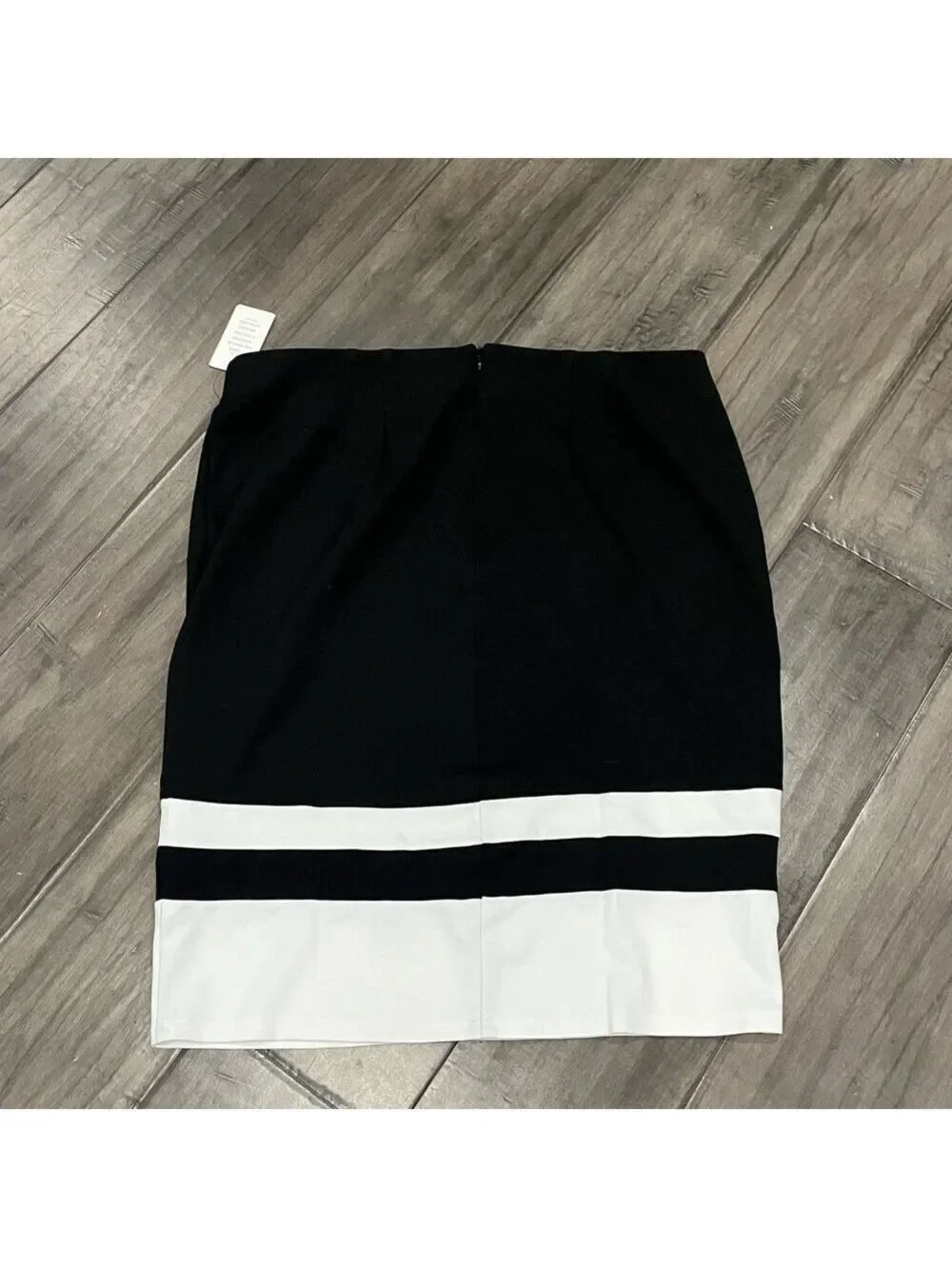 Eloquii Colorblock Column Skirt - Size 22